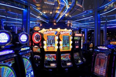 Mobile browser interface showing slot game selection